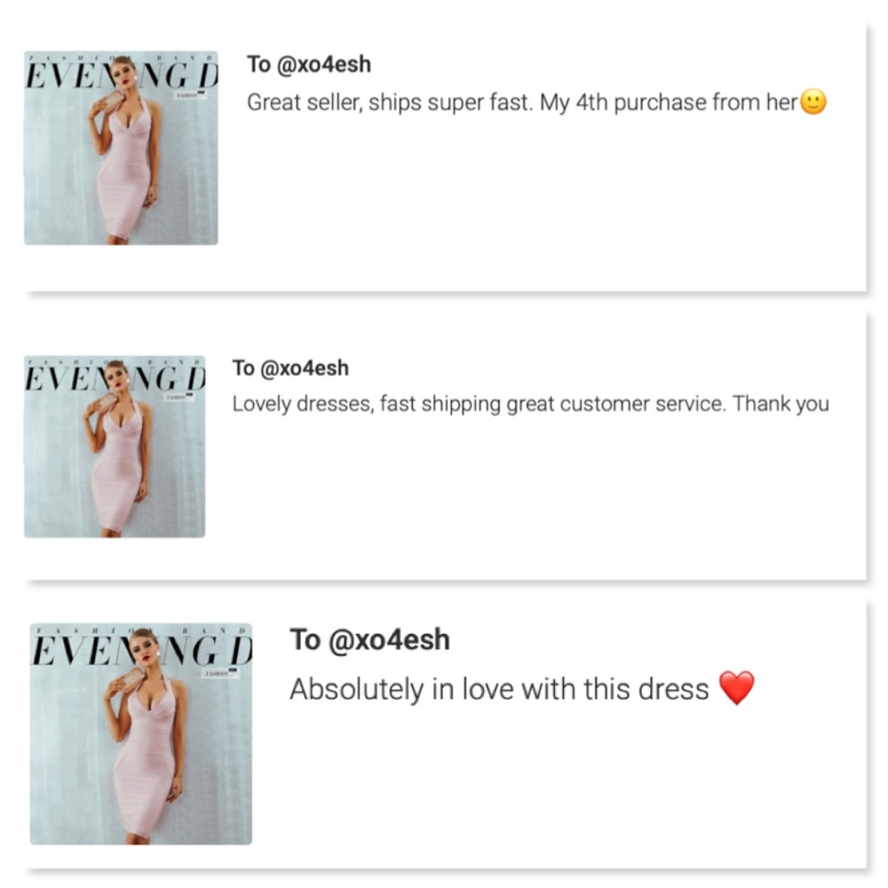 Bandage V-Neck Bodycon Dress in Blush Pink - Picture 8 of 9